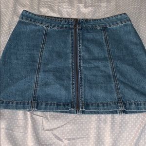 Altard State denim skirt